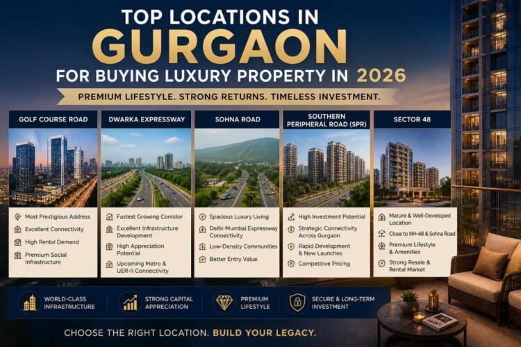 Top Locations in Gurgaon for Buying Luxury Property in 2026